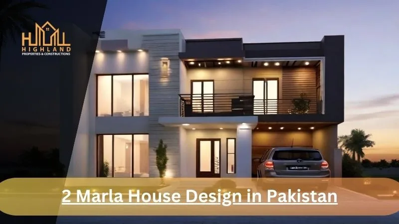 2 Marla House Design in Pakistan