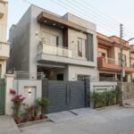 Modern 2-story house exterior in Lahore