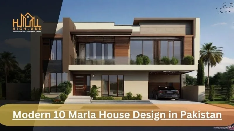 Modern 10 Marla House Design in Pakistan