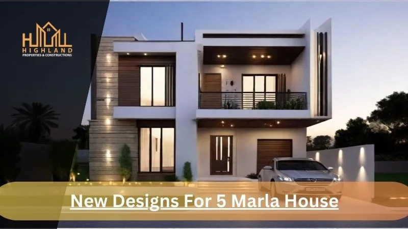 New Designs For 5 Marla House