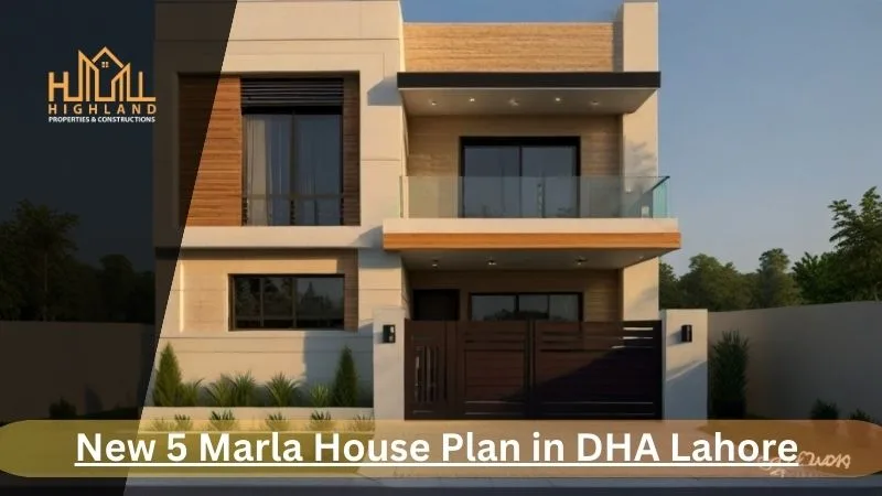 5 Marla House Plan in DHA Lahore