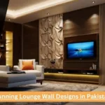 Lounge Wall Designs in Pakistan