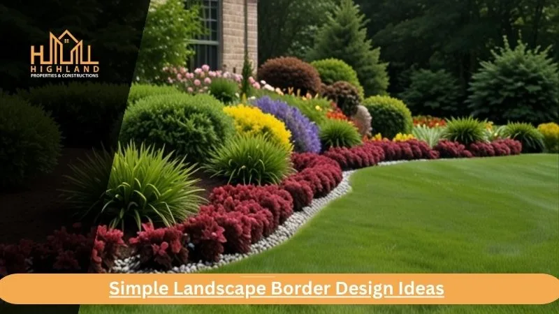 Simple Landscape Border Design Ideas