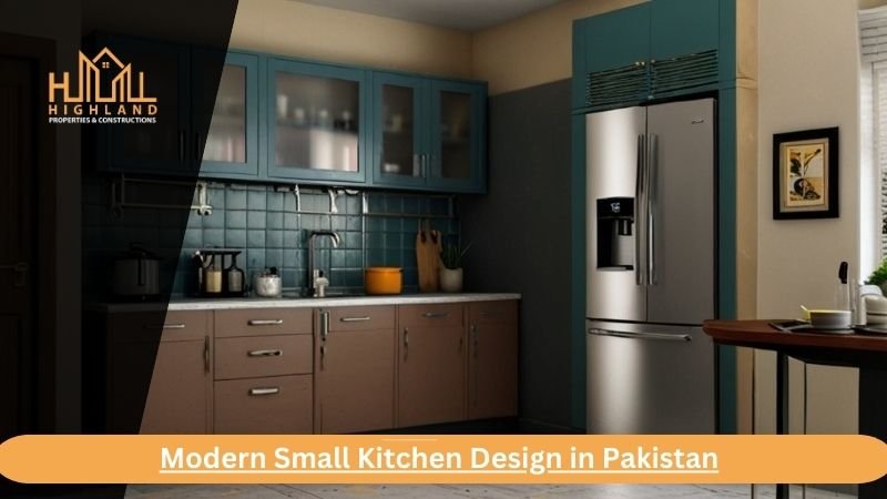 Modern Small Kitchen Design in Pakistan