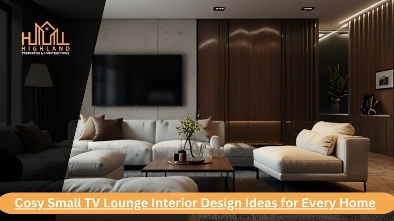 Small TV Lounge Interior Design Ideas