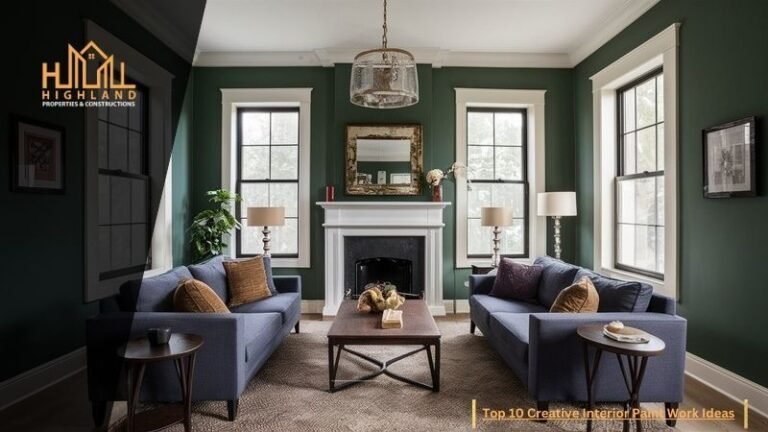 Top 9 Creative Interior Paint Work Ideas