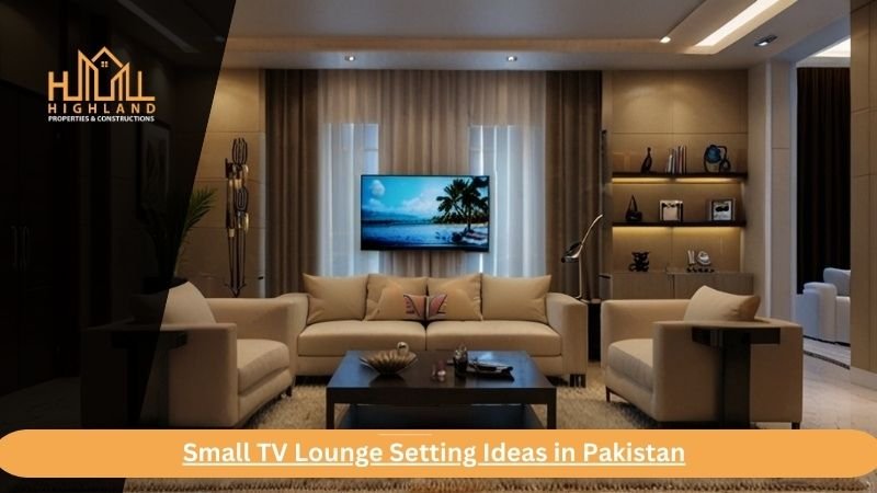 Small TV Lounge Setting Ideas in Pakistan