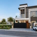 Modern luxury home by a Construction Company in Lahore with a sleek front elevation.