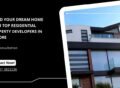 Modern luxury home design featuring large glass windows and sleek architecture, promoted by top residential property developers in Lahore. Contact Highland Constructions for Residential Property Development Lahore.