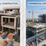 Builders in Lahore working on residential and commercial construction projects.