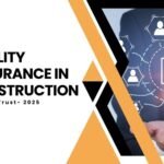 Businessman holding digital icons representing construction quality metrics – Quality Assurance in Construction You Can Trust 2025