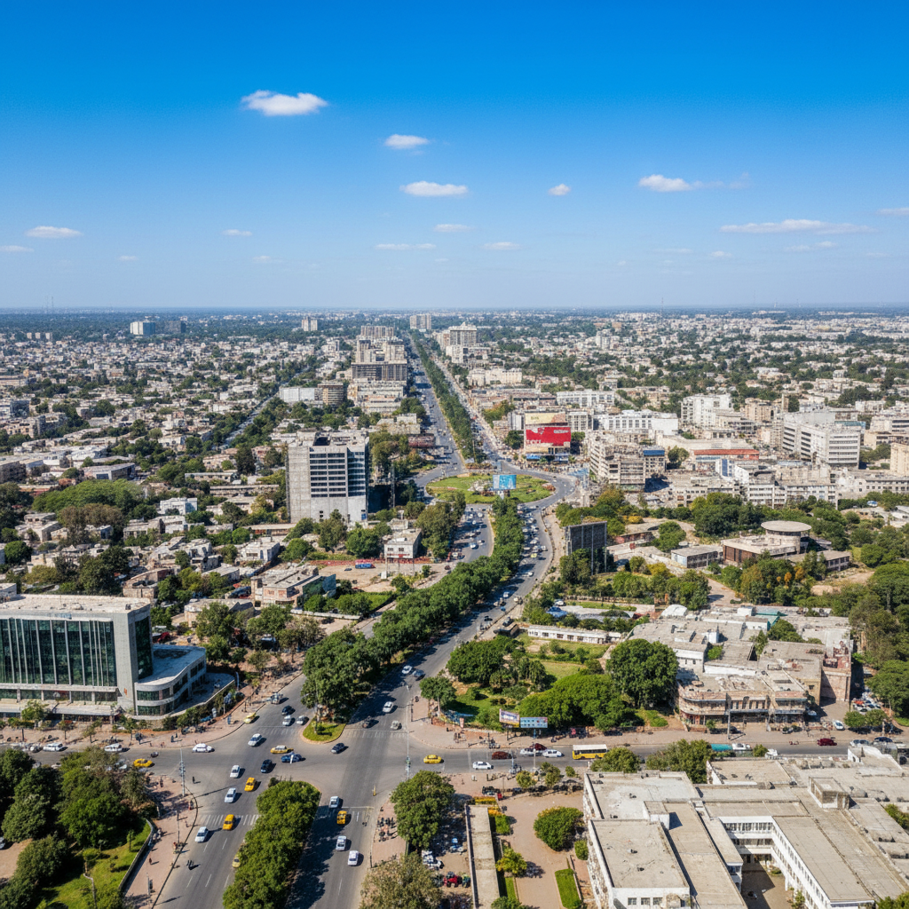 Broad Roads & Well Planned Living Spaces