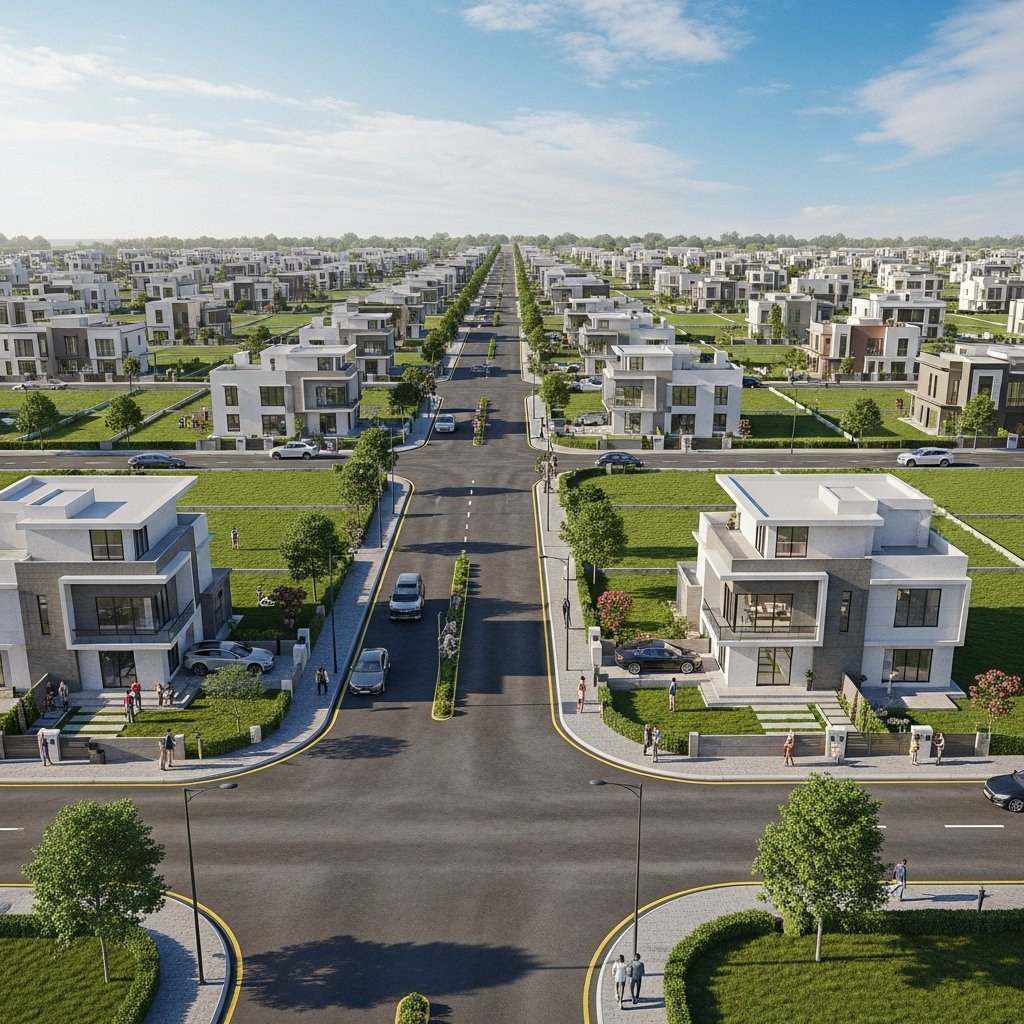 Wide Roads & Thoughtful Layouts​