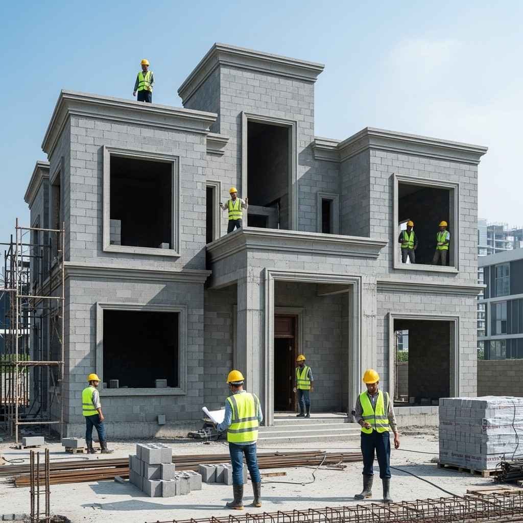 Durable-Grey-Structure-Construction
