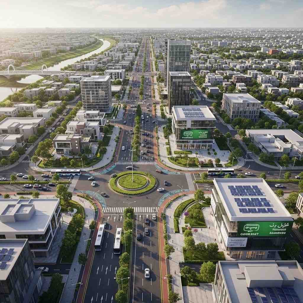 Smart-Road-Networks-&-Efficient-Plot-Design