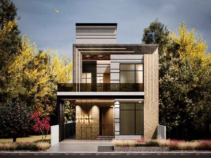 14 Marla Architectural Design Project M Block 3A Lake City Lahore
