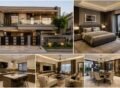 Modern house exterior and luxury interior spaces showcasing Architectural & Interior Design in Jubilee Town Lahore.