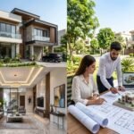 Architectural & Interior Design in Etihad Town Lahore with modern house exterior, luxury interior, and expert design consultation.