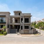 House Construction in Etihad Town Lahore grey structure modern 10 Marla house